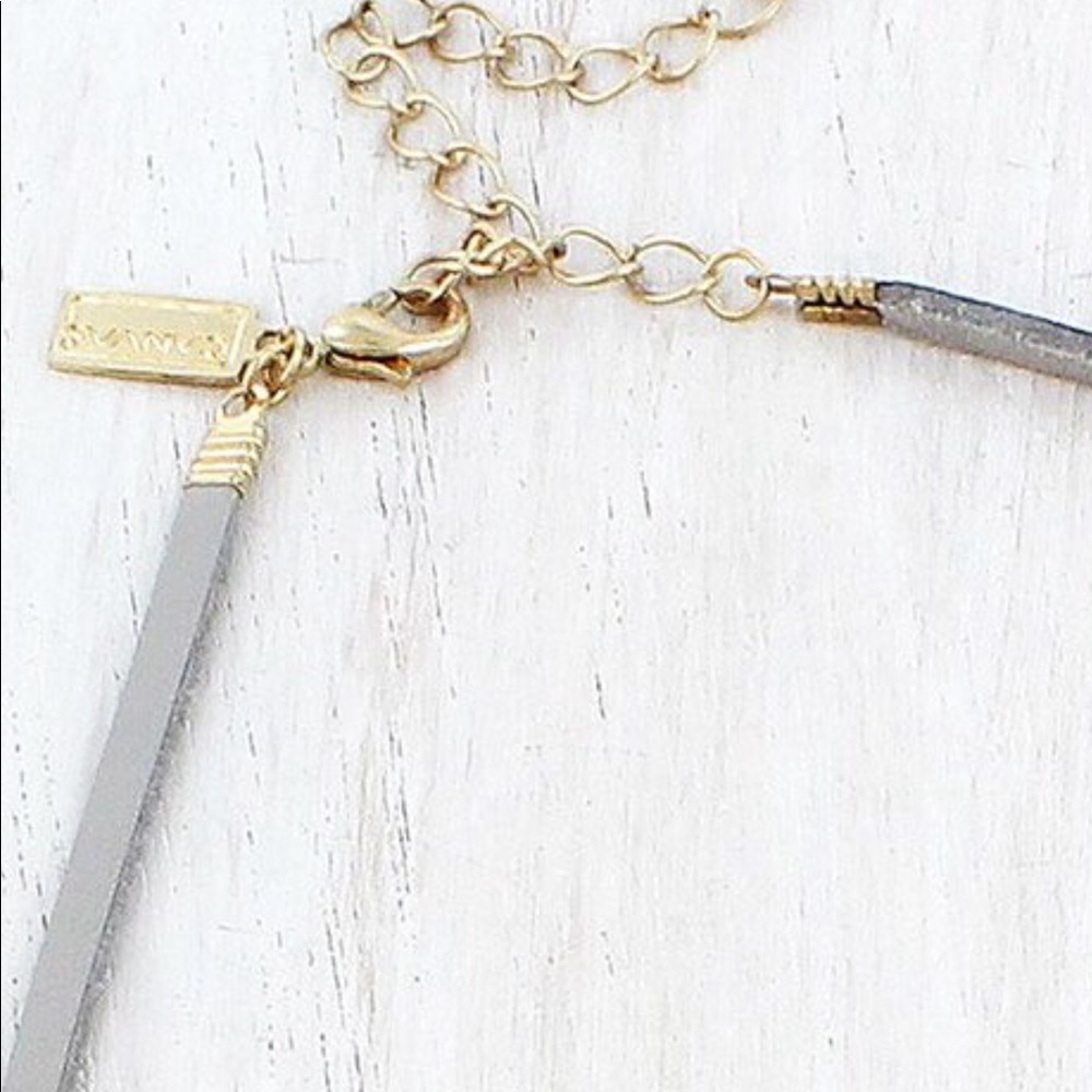 Sodalite Choker Necklace Reduce Negativity NEW - Picture 2 of 4